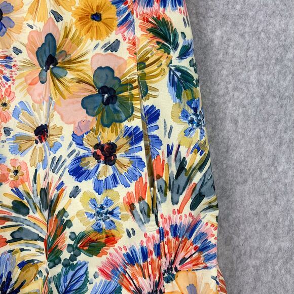 RipSkirt Hawaii Floral Fleur Sleeveless Midi Dress Size XS - Picture 4 of 12